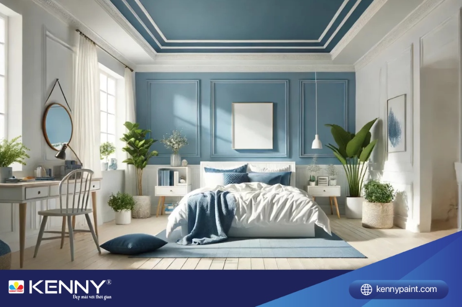 Vẻ đẹp tươi mới, sống động và đầy sức sống với màu xanh pastel và trắng ngọc trai