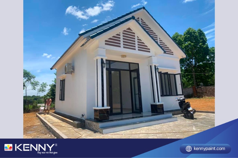 mẫu nhà cấp 4 mái thái