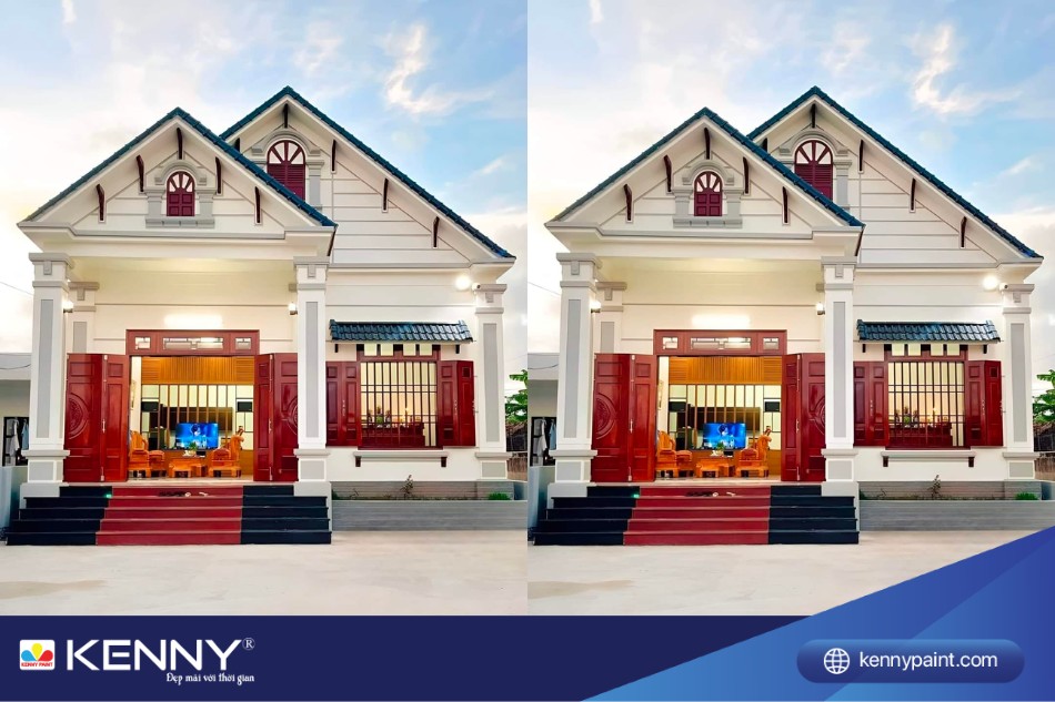 mẫu nhà cấp 4 mái thái