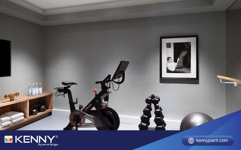 Sơn KENNY - Điểm tô ngôi nhà mơ ước mau-sac-phong-gym-1