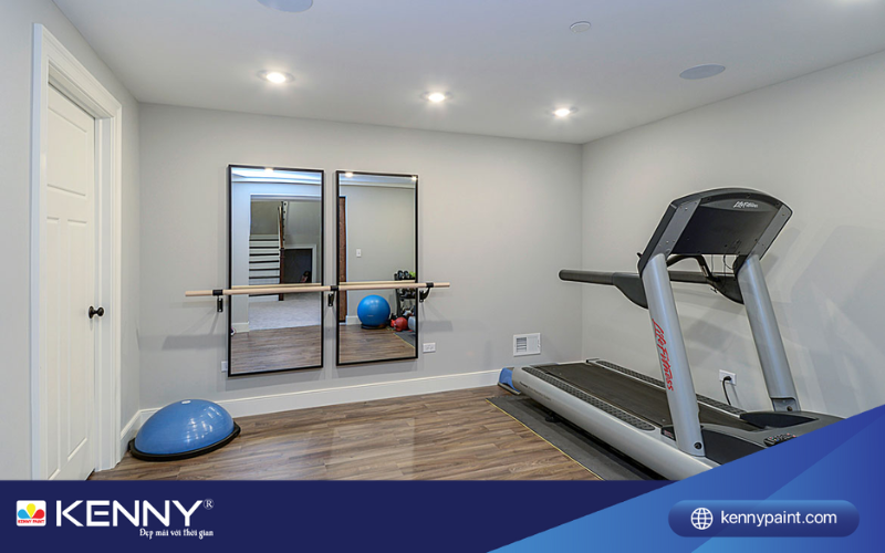 Sơn KENNY - Điểm tô ngôi nhà mơ ước mau-sac-phong-gym-2