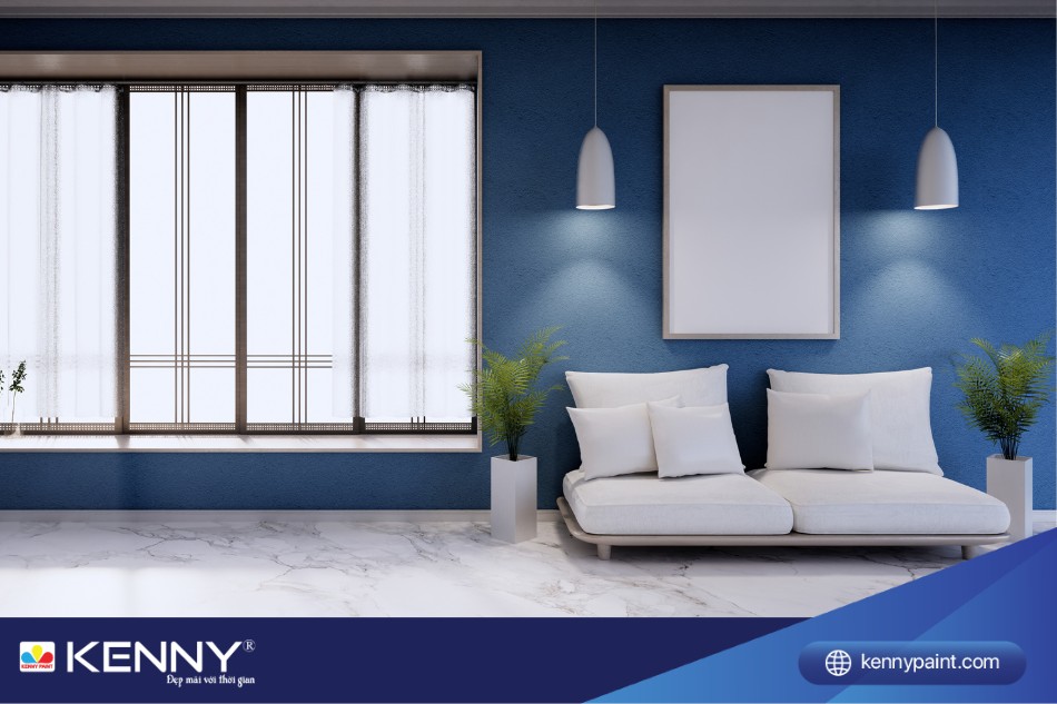 Màu xanh Sapphire sẽ giúp spa của bạn huyền bí mà cũng rất độc đáo