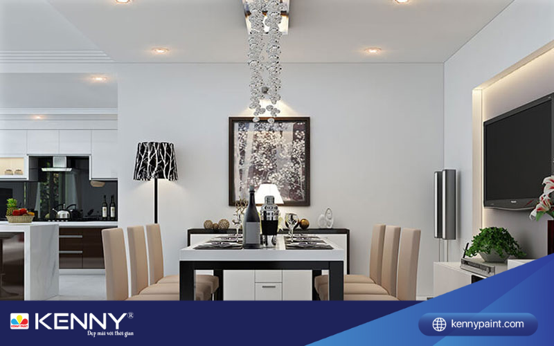 Sơn KENNY - Điểm tô ngôi nhà mơ ước mau-son-phong-an-dep-1