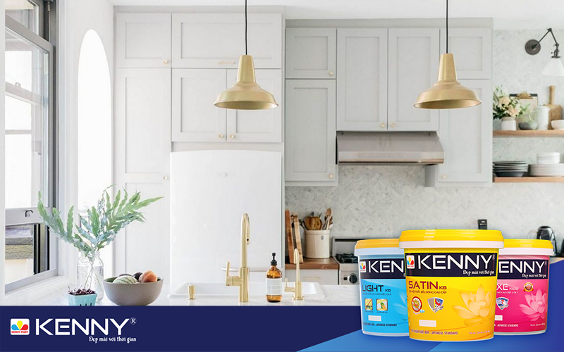 Sơn KENNY - Điểm tô ngôi nhà mơ ước mau-son-phong-bep-2