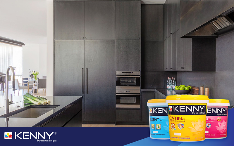 Sơn KENNY - Điểm tô ngôi nhà mơ ước mau-son-phong-bep-5