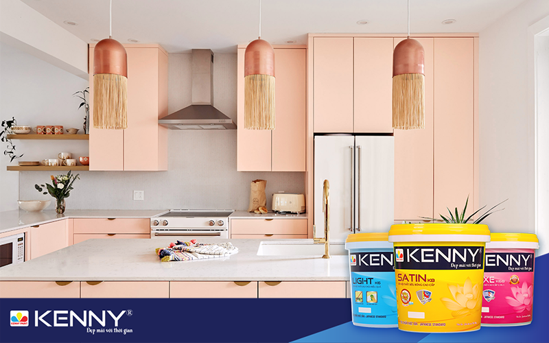 Sơn KENNY - Điểm tô ngôi nhà mơ ước mau-son-phong-bep-8