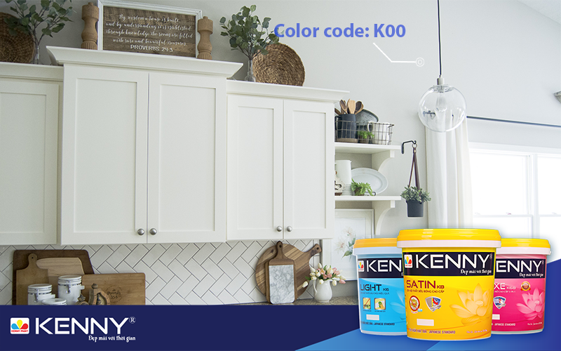 Sơn KENNY - Điểm tô ngôi nhà mơ ước mau-son-phong-bep