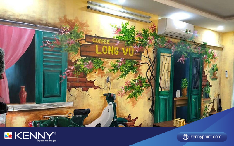 Sơn KENNY - Điểm tô ngôi nhà mơ ước mau-son-quan-tra-sua-3