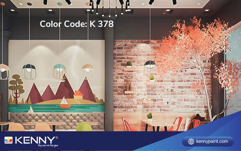 Sơn KENNY - Điểm tô ngôi nhà mơ ước mau-son-quan-tra-sua-4