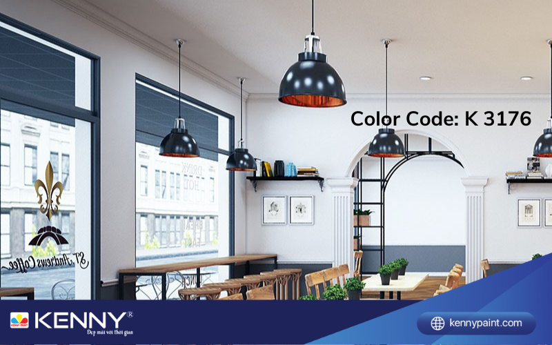 Sơn KENNY - Điểm tô ngôi nhà mơ ước mau-son-quan-tra-sua-7