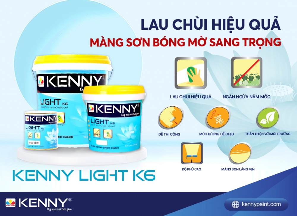 Sơn KENNY - Điểm tô ngôi nhà mơ ước mua-son-tuong-1