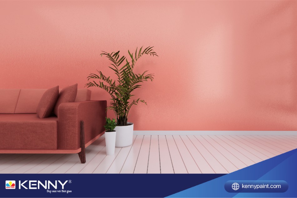 Tông màu sơn tường đối lập sẽ khiến không gian ấn tượng, bắt mắt