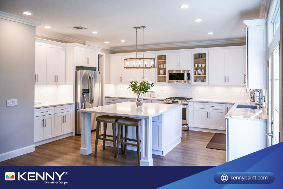 Bạn nên giữ cho không gian bếp luôn sạch sẽ để phong thủy nhà bếp được tốt hơn