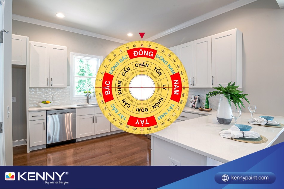 Nhà hướng nam đặt bếp hướng nào phong thuỷ tốt?