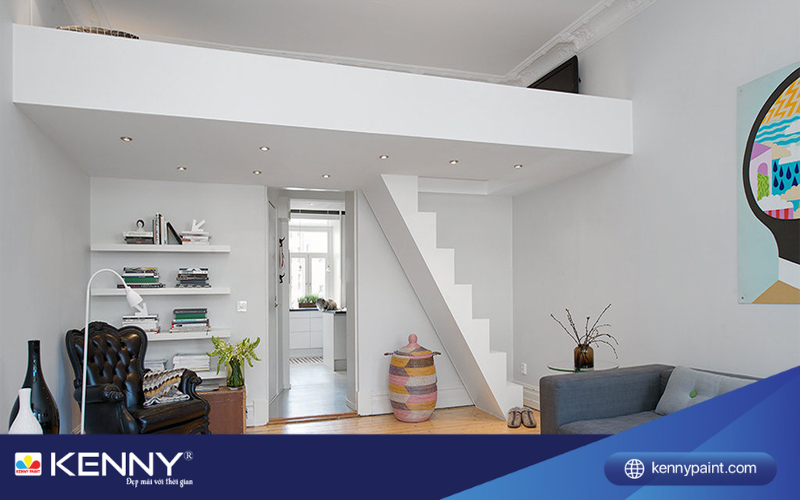 Sơn KENNY - Điểm tô ngôi nhà mơ ước nha-gac-lung-2-phong-ngu-2