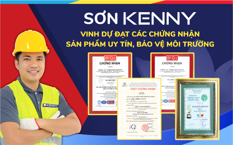 Sơn KENNY - Điểm tô ngôi nhà mơ ước nha-may-son-kenny-4