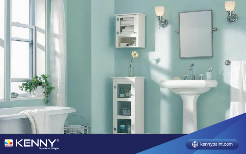 Sơn KENNY - Điểm tô ngôi nhà mơ ước phong-tam-don-gian-ma-dep-1