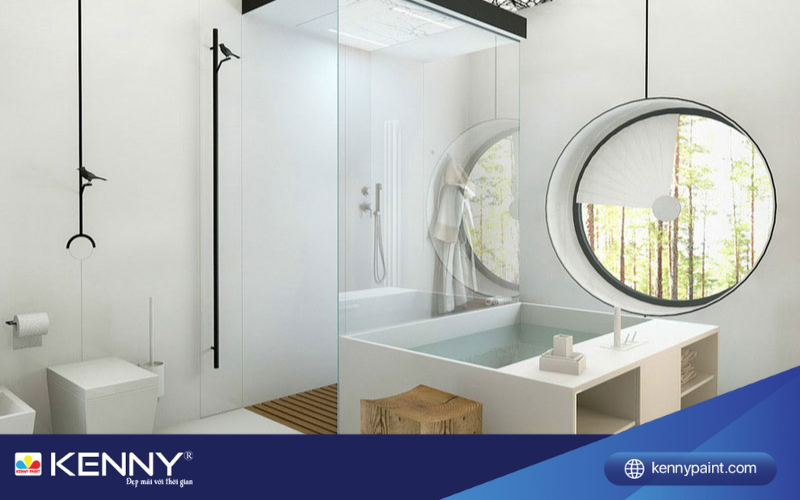 Sơn KENNY - Điểm tô ngôi nhà mơ ước phong-tam-don-gian-ma-dep-2