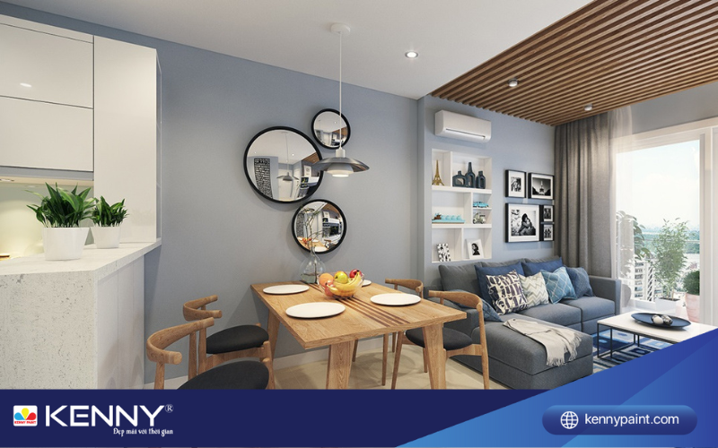 Sơn KENNY - Điểm tô ngôi nhà mơ ước noi-that-chung-cu-mini-3