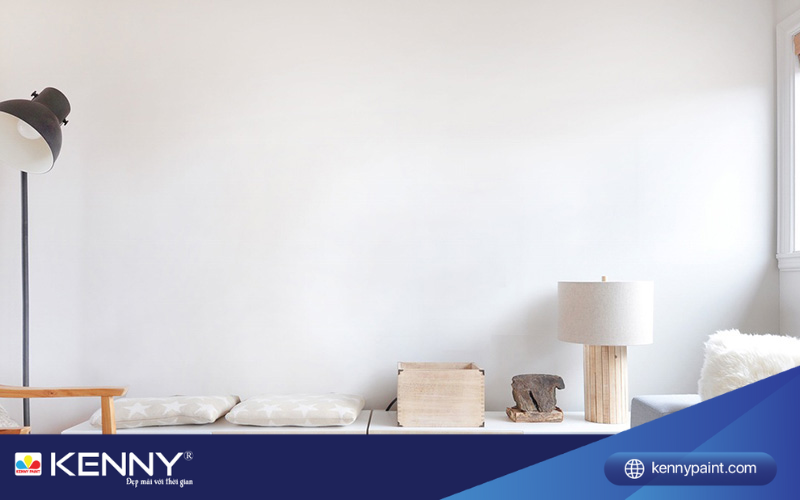 Sơn KENNY - Điểm tô ngôi nhà mơ ước sơn phòng khách bằng màu off white