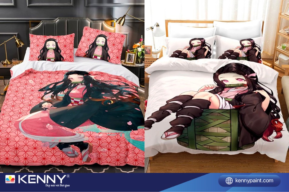 Sử dụng ga giường anime vô cùng độc đáo