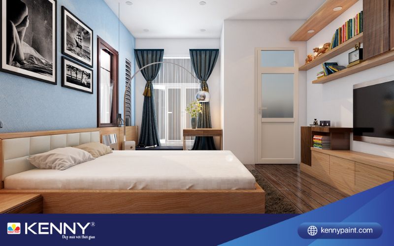 Sơn KENNY - Điểm tô ngôi nhà mơ ước phòng ngủ bị hầm nóng 2