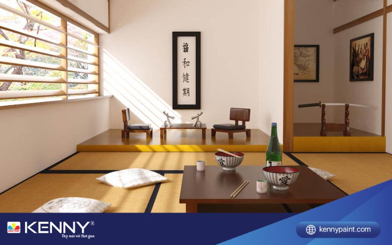 Sơn KENNY - Điểm tô ngôi nhà mơ ước phòng trà đạo đẹp 2