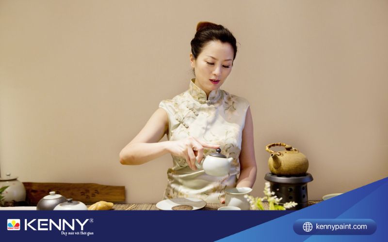 Sơn KENNY - Điểm tô ngôi nhà mơ ước phòng trà đạo đẹp 3