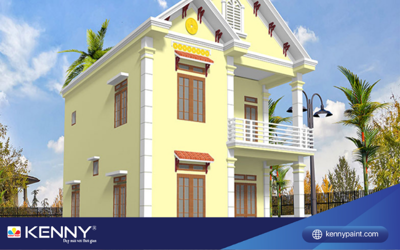 Sơn KENNY - Điểm tô ngôi nhà mơ ước phoi-mau-son-ngoai-that-5