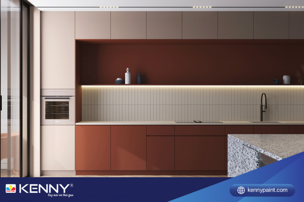 Sơn KENNY - Điểm tô ngôi nhà mơ ước phoi-mau-son-phong-bep-3