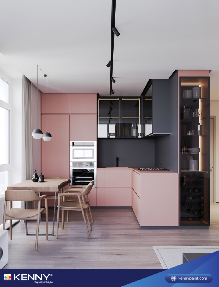 Sơn KENNY - Điểm tô ngôi nhà mơ ước phoi-mau-son-phong-bep