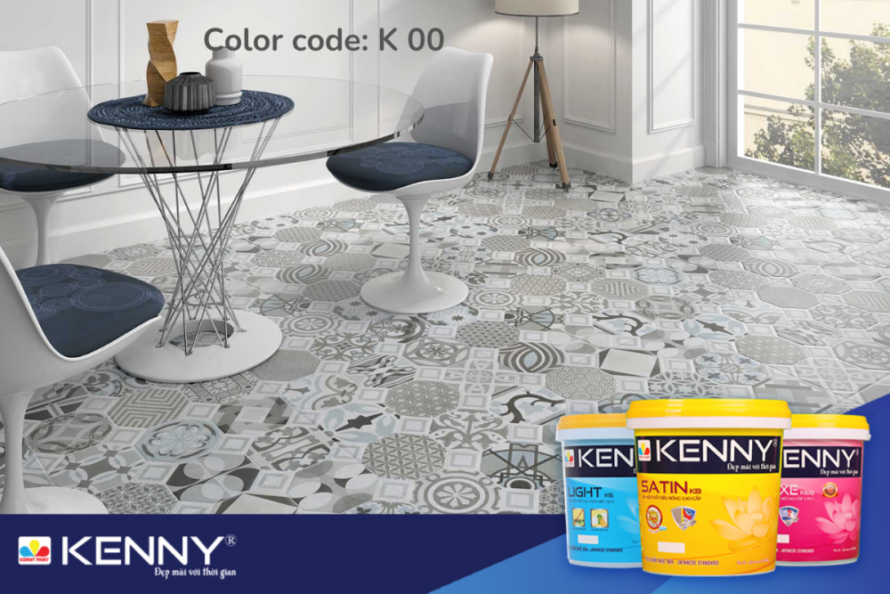 Sơn KENNY - Điểm tô ngôi nhà mơ ước phoi-mau-son-tuong-va-nen-nha-2