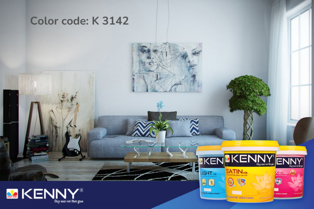 Sơn KENNY - Điểm tô ngôi nhà mơ ước phoi-mau-son-tuong-va-nen-nha-7