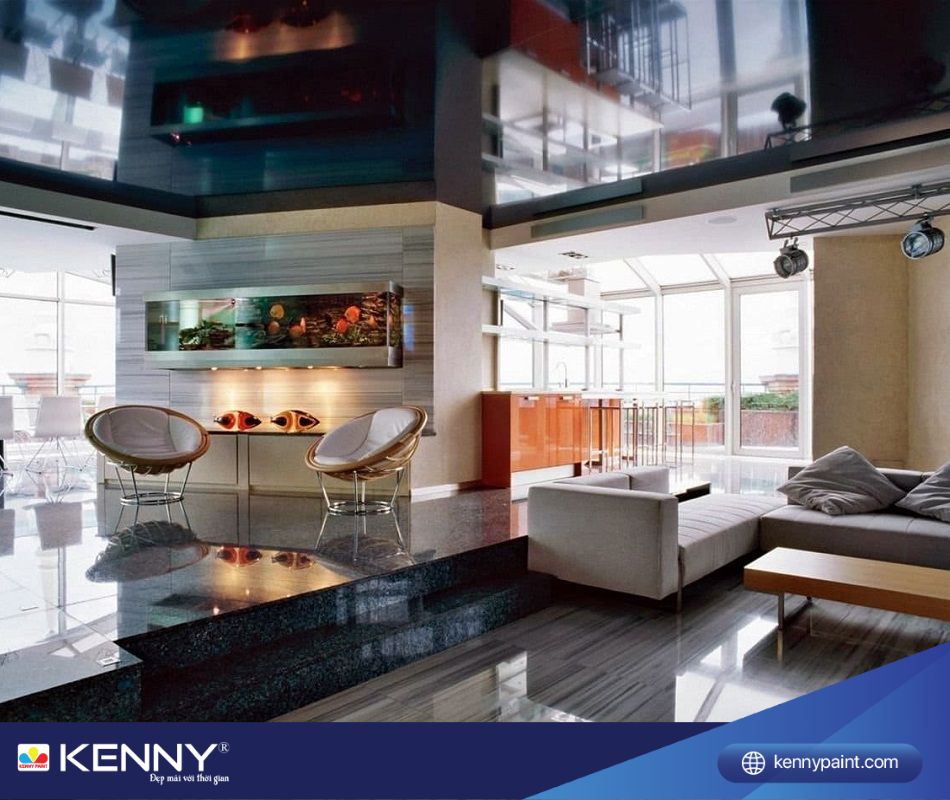 Phong cách thiết kế Hitech kết hợp hài hòa giữa ánh sáng và các thiết bị kỹ thuật hiện đại