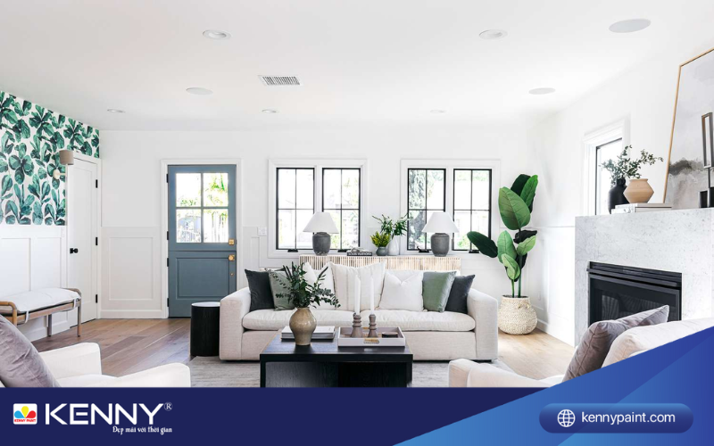 Sơn KENNY - Điểm tô ngôi nhà mơ ước phong-thuy-phong-khach-2