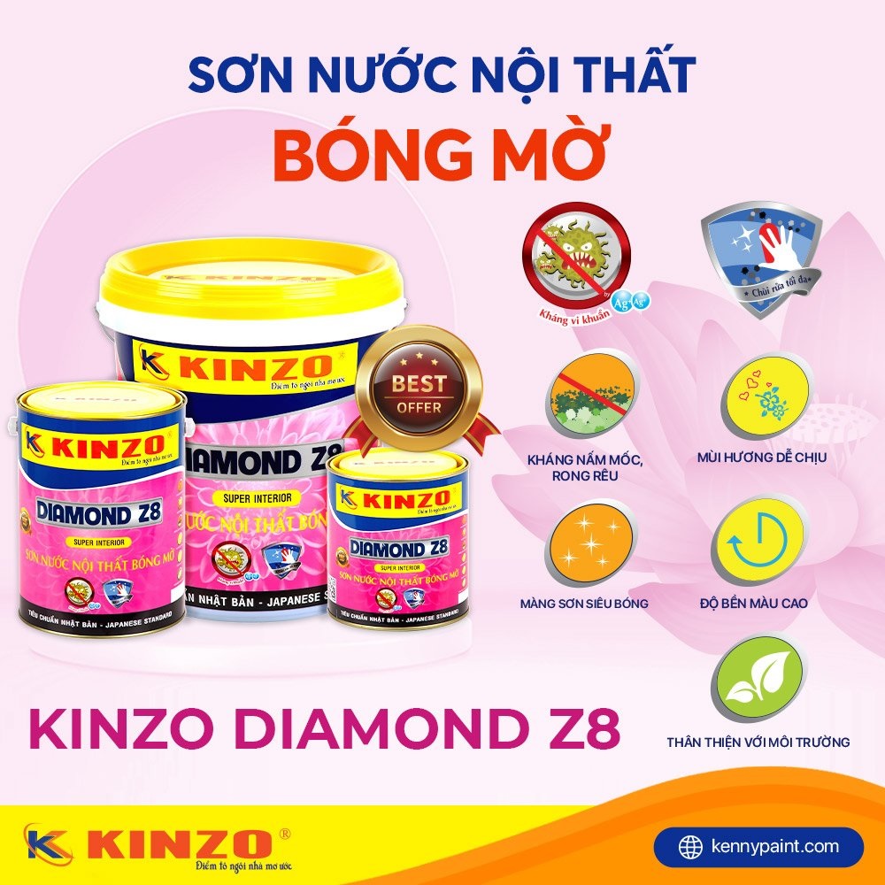 Sơn KENNY - Điểm tô ngôi nhà mơ ước quầy bar mini chung cư 4