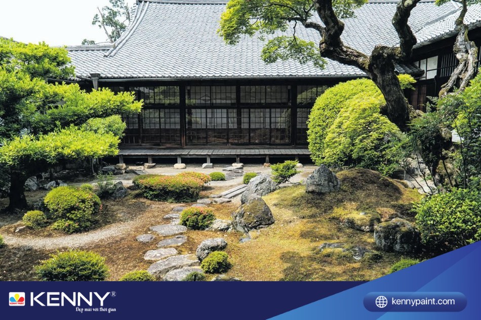 Kiểu vườn trà đạo thường được thiết kế với mục đích tổ chức các nghi lễ uống trà truyền thống của người Nhật.