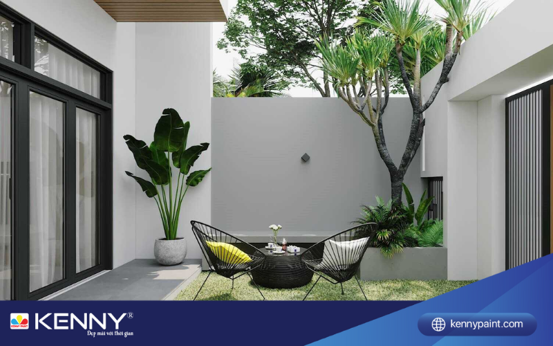 Sơn KENNY - Điểm tô ngôi nhà mơ ước san-sau-nha-pho-2