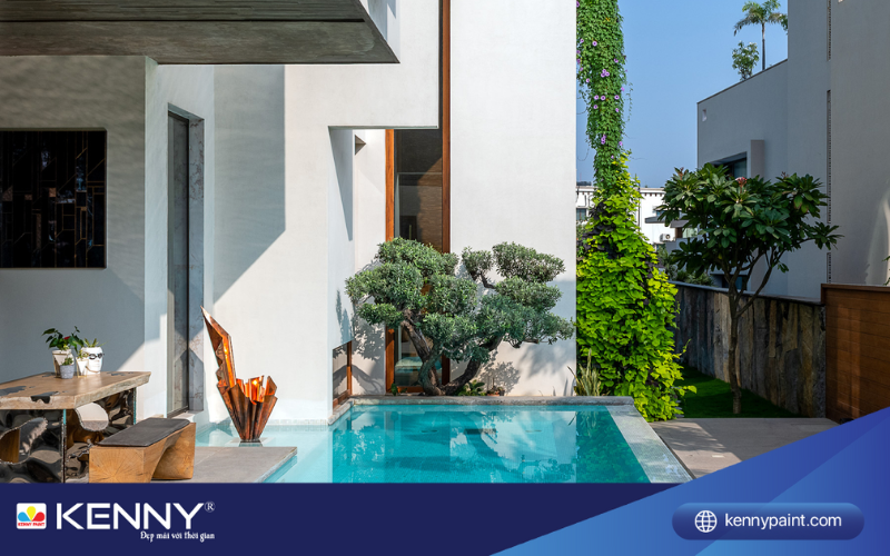 Sơn KENNY - Điểm tô ngôi nhà mơ ước san-sau-nha-pho-4