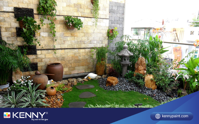 Sơn KENNY - Điểm tô ngôi nhà mơ ước san-sau-nha-pho-6
