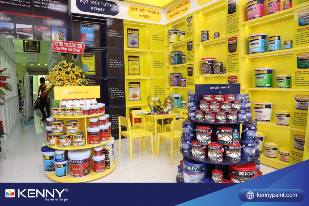 Sơn KENNY - Điểm tô ngôi nhà mơ ước showroom-kenny-2