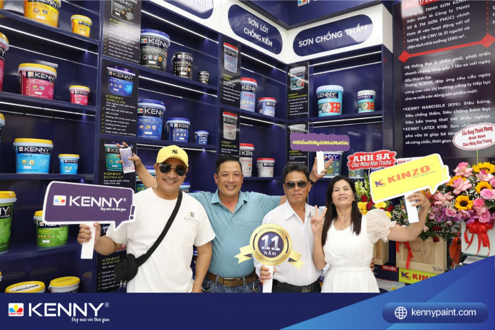 Sơn KENNY - Điểm tô ngôi nhà mơ ước showroom-kenny-4