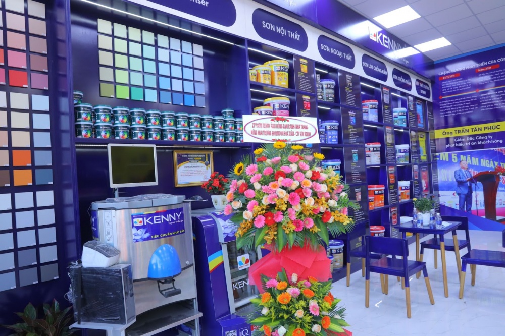 Sơn KENNY - Điểm tô ngôi nhà mơ ước showroom-son-kenny-da-nang-1