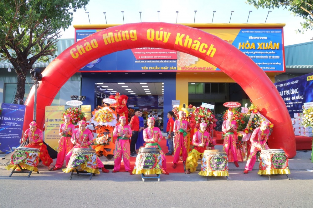 Sơn KENNY - Điểm tô ngôi nhà mơ ước showroom-son-kenny-da-nang