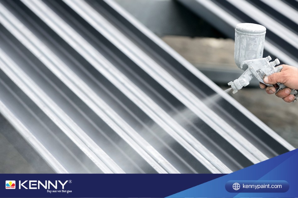 Quy trình thi công sơn chống cháy kết cấu thép