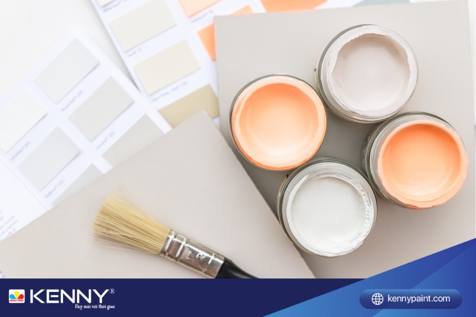 Sử dụng sơn hệ nước cho nhựa, gỗ, kim loại