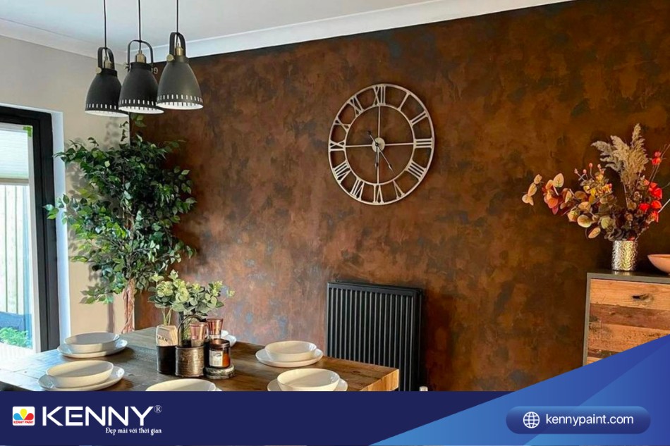 Sơn tạo hiệu ứng rỉ sét phù hợp với phong cách cổ điển