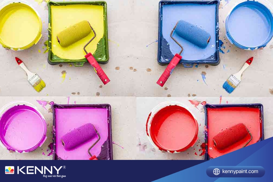Sơn cao cấp đa dạng màu, phù hợp cho những công trình đòi hỏi chất lượng và thẩm mỹ cao