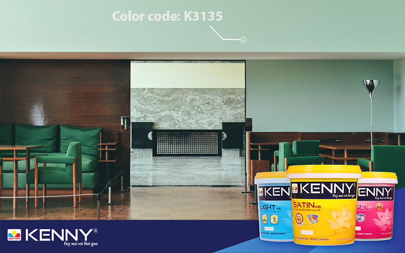 Sơn KENNY - Điểm tô ngôi nhà mơ ước son-nha-mau-xanh-la-10