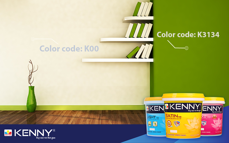 Sơn KENNY - Điểm tô ngôi nhà mơ ước son-nha-mau-xanh-la-2